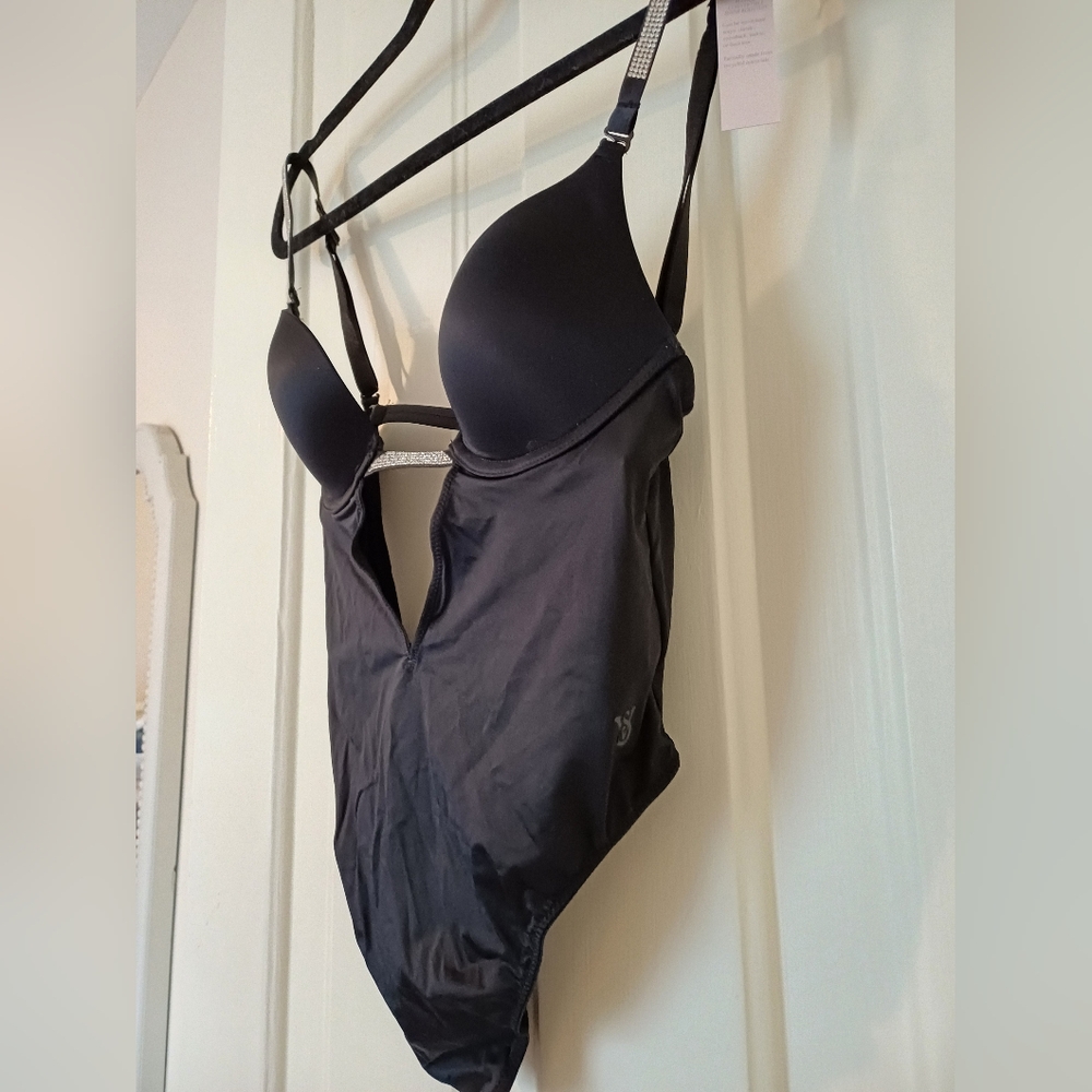 Black One-Piece Bodysuit
